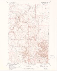 Lodge Pole NE 1971 topographic map preview