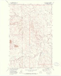 Lodge Pole NW 1971 topographic map thumbnail