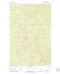 Lost Horse Mountain 1963 topographic map thumbnail