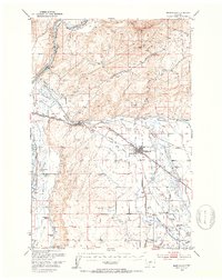Manhattan 1949 topographic map thumbnail