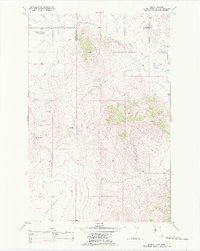 Markle Pass 1988 topographic map thumbnail