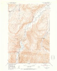 Mc Leod Basin 1951 topographic map thumbnail