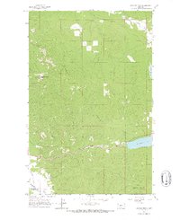Meadow Peak 1964 topographic map preview
