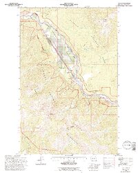 Nyack 1994 topographic map thumbnail