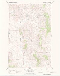 Oliver Point 1988 topographic map thumbnail