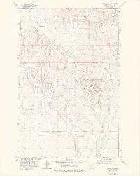 Oswego NW 1972 topographic map thumbnail