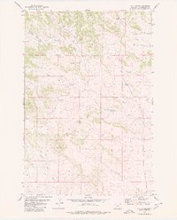 P K Ranch 1980 topographic map thumbnail