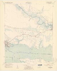 Belhaven 1951 topographic map thumbnail