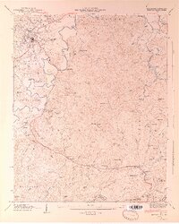 Brevard 1946 topographic map thumbnail