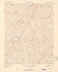 Browns Summit 1951 topographic map thumbnail