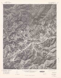Bryson City 1976 topographic map thumbnail