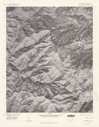 Bunches Bald 1976 topographic map thumbnail