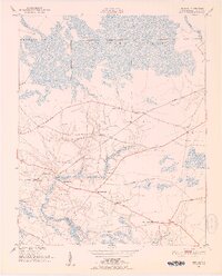 Bunyan 1951 topographic map thumbnail