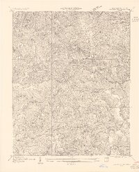 Carvers Gap 1955 topographic map thumbnail