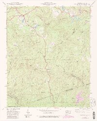 Cashiers 1946 topographic map thumbnail