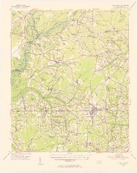 Chadbourn 1953 topographic map thumbnail