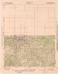 Charlotte 1942 topographic map thumbnail