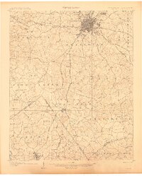 Charlotte 1907 topographic map preview