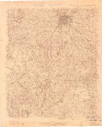 Charlotte 1905 topographic map thumbnail