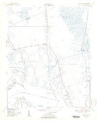 Core Creek 1951 topographic map thumbnail