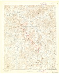 Cowee 1891 topographic map thumbnail
