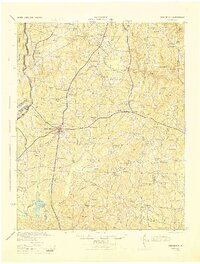 Creedmoor 1944 topographic map thumbnail