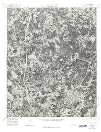 Derita 1976 topographic map thumbnail