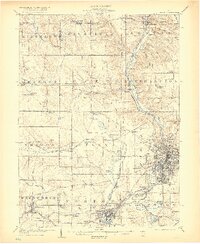Akron 1905 topographic map thumbnail