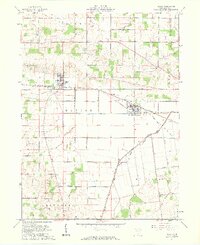 Alger 1961 topographic map thumbnail
