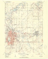 Alliance 1952 topographic map thumbnail