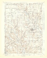 Ashland 1908 topographic map thumbnail