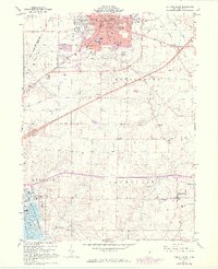 Ashland South 1961 topographic map thumbnail