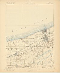 Ashtabula 1905 topographic map thumbnail