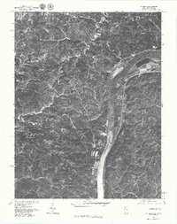 Athalia 1976 topographic map thumbnail
