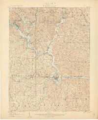 Athens 1905 topographic map thumbnail