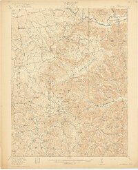 Bainbridge 1917 topographic map thumbnail