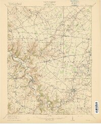 Batavia 1916 topographic map preview
