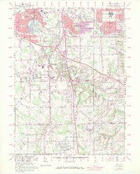 Berea 1963 topographic map preview