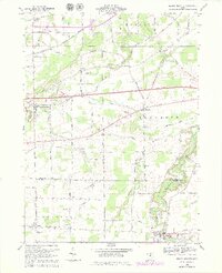 Berlin Heights 1969 topographic map thumbnail
