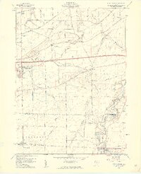 Berlin Heights 1959 topographic map thumbnail