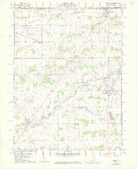 Bloomville 1960 topographic map thumbnail
