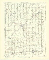 Bluffton 1907 topographic map preview