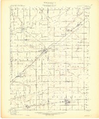 Bluffton 1907 topographic map preview