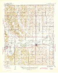 Anadarko 1945 topographic map thumbnail