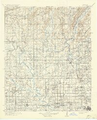 Antlers 1912 topographic map thumbnail