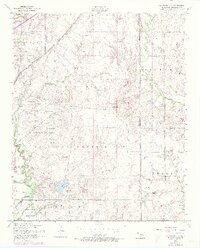 Arbuckle Hill 1956 topographic map thumbnail