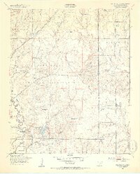 Arbuckle Hill 1949 topographic map thumbnail