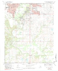 Bartlesville South 1971 topographic map thumbnail