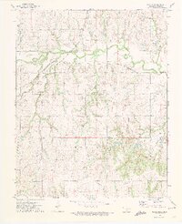 Black Bear 1972 topographic map thumbnail