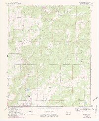Blackgum 1972 topographic map thumbnail